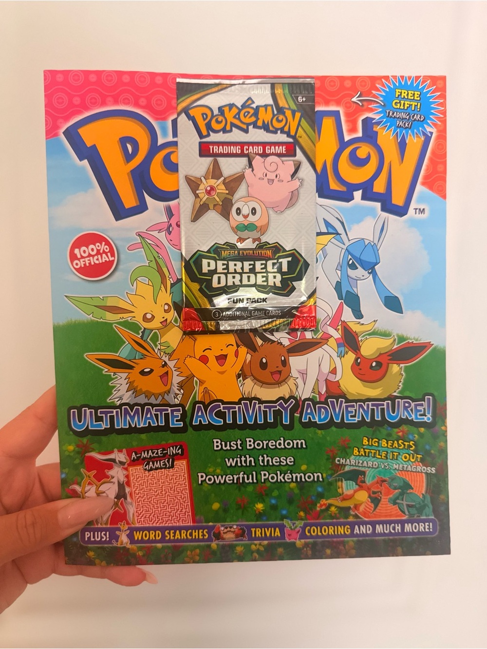 Pokémon Cards Perfect Order Trading Activity Book